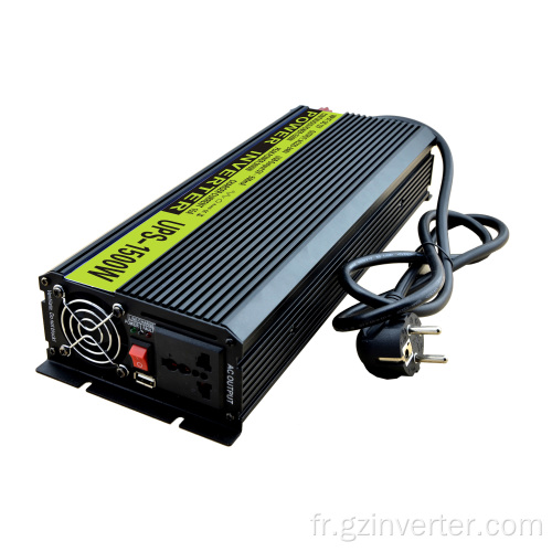 Onduleur 1220V 500W Batterie rechargeable onduleur